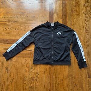 Nike Kids Black Full-Zip Jacket